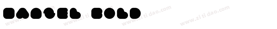 Hanzel Bold字体转换